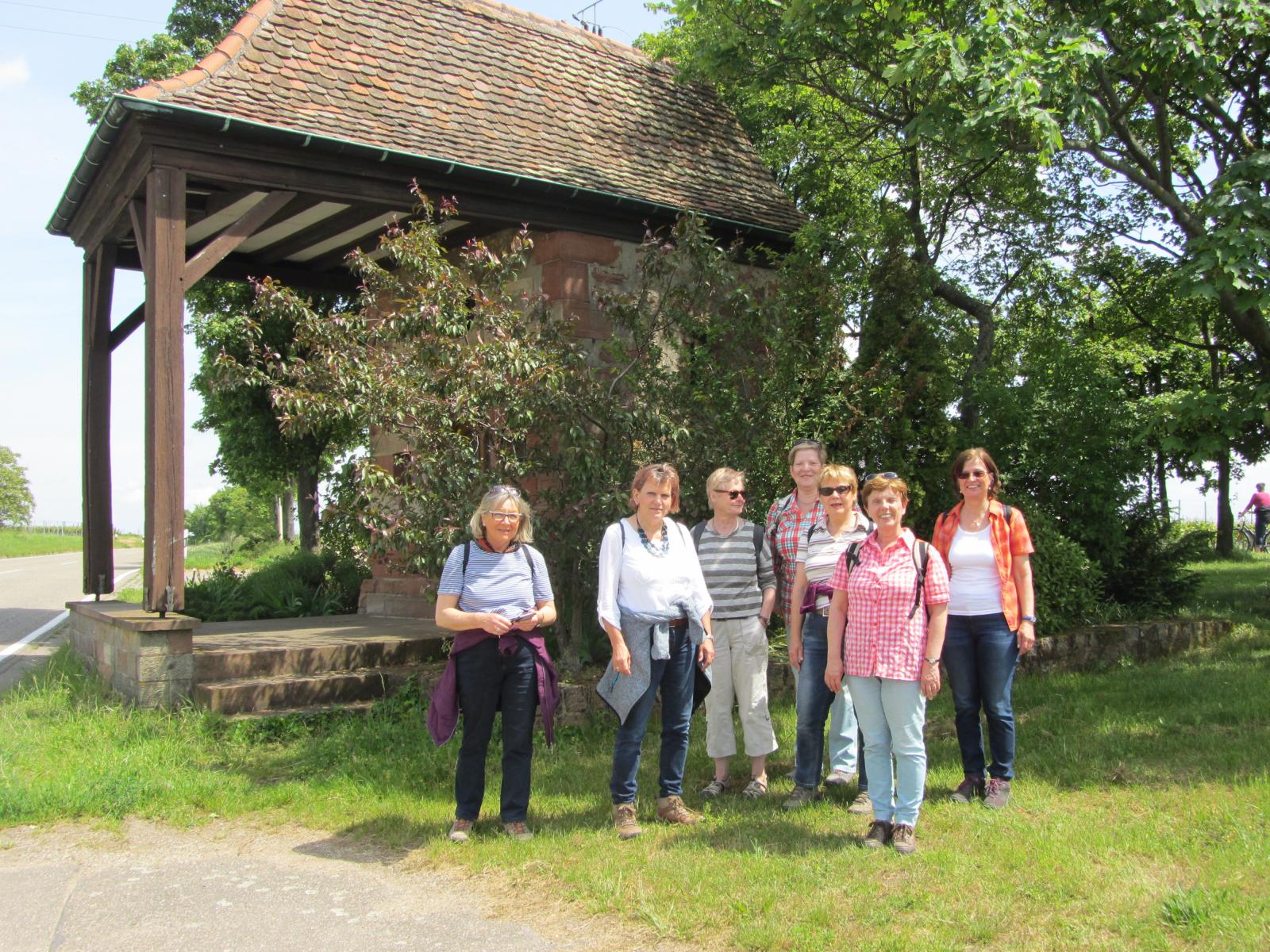 Gruppenbild Damenwanderung 2016