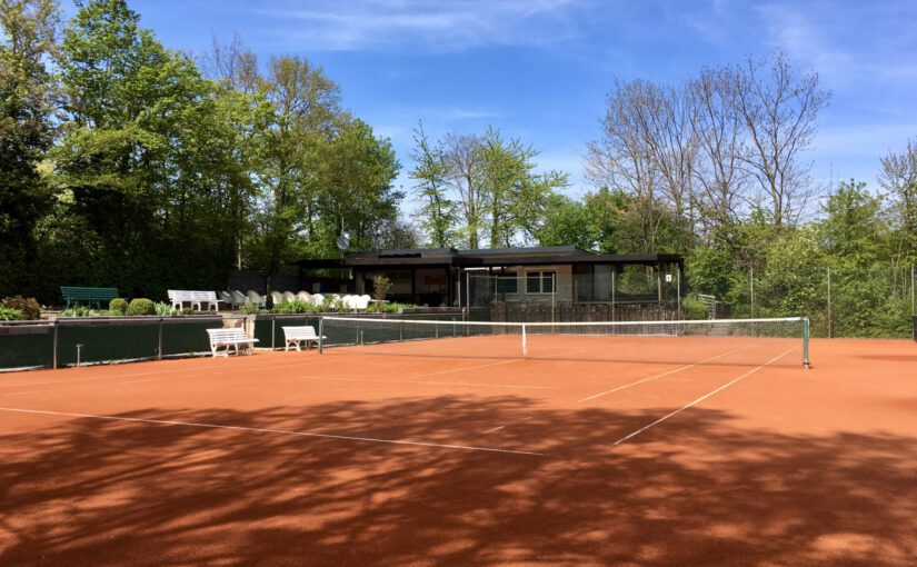 Eröffnung der Tennis- und Bouleplätze